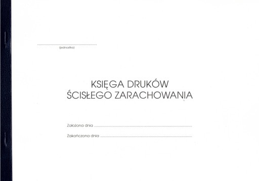 Księga druków ścisłego zarachowania