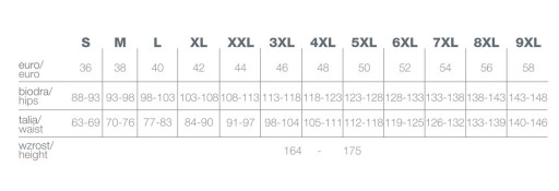 Mitex Ona zabudowane figi modelujące czerń XXL