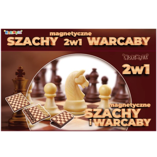 Логическая ИГРА ШАХМАТЫ ПРОВЕРКИ Магнитная 2в1