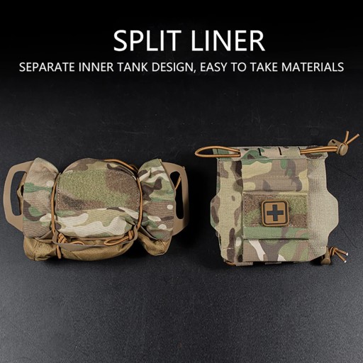 Tactical Military Pouch MOLLE Rapid Deployment First-aid Kit Survival