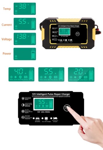 Выпрямитель и зарядное устройство для аккумуляторов LCD 12В 6А