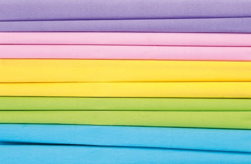 Мятая папиросная бумага Happy Color пастельных тонов, 10 цветов