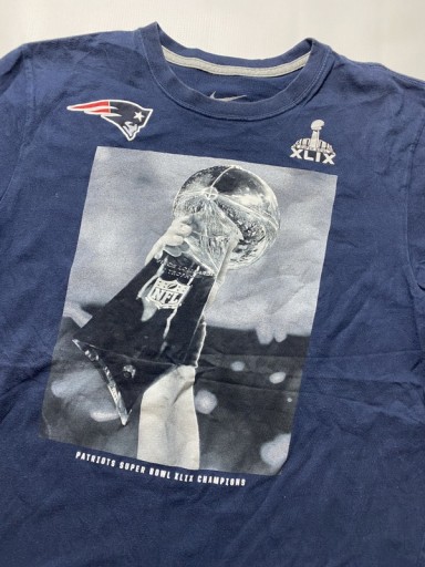 Nike New England Patriots Super Bowl 49 XLIX Champions NFL, размер L
