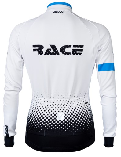 Bluza rowerowa Vezuvio Race White rozmiar XS