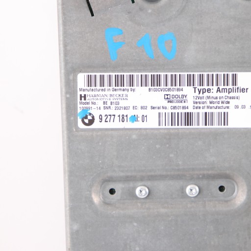 BMW F10 M5 F12 F13 M6 Усилитель звука ASD THIFI