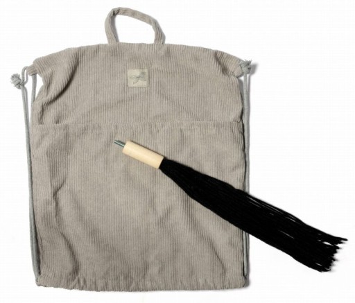 Koń na kiju z plecakiem Hobby Horse do skoków i zabawy brązowy Astrup