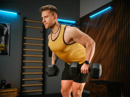 Набор гантелей с гантелями 2х8 кг Trex Sport