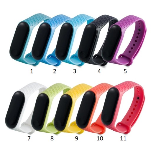 РЕМЕНЬ ДЛЯ XIAOMI MI BAND 3/4 ОРИГИНАЛЬНЫЕ ЦВЕТА