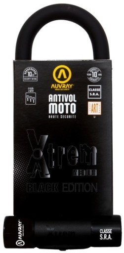 Застежка AUVRAY U-LOCK XTREM MEDIUM BLACK EDITION