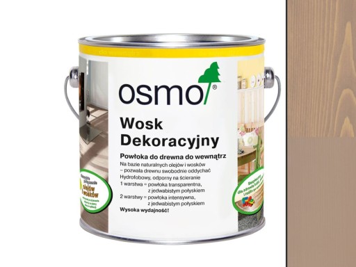 OSMO 3132 Воск декоративный GREY CHAMBER 0,125л