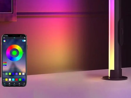 ЛАМПА RGB ПОДСВЕТКА СВЕТОДИОДНАЯ ЛЕНТА СО ЗВУКОВЫМ УПРАВЛЕНИЕМ В РИТМЕ МУЗЫКИ USB