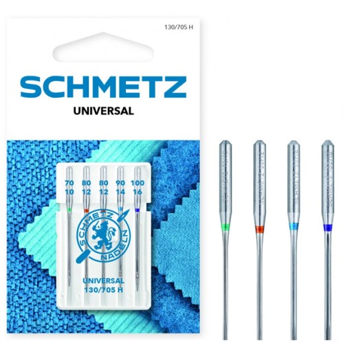 ИГЛЫ SCHMETZ ПОЛУПЛОСКИЕ MIX 70-100 5 шт самодельные