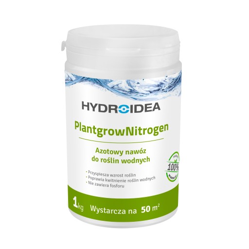 Nawóz do roślin wodnych AZOTOWY Hydroidea Plantgrow Nitrogen WYBARWIENIE 1K