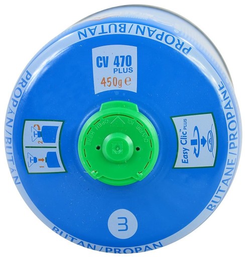 ГАЗОВЫЙ КАРТРИДЖ CAMPINGAZ CV470+ ПРОПАН-БУТАН EASY CLICK