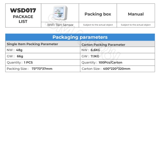 WIFI ЦИФРОВОЙ ГИГРОМЕТР ТЕРМОМЕТР МЕТЕОСТАНЦИЯ