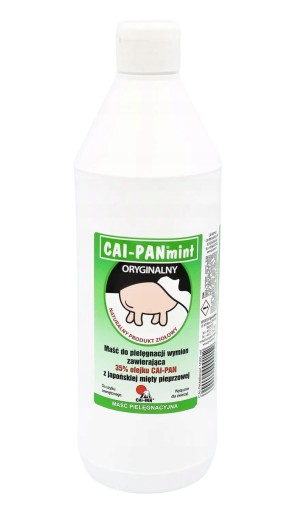 CAI PAN MINT 1000ml - Maść do wymion z miętą pieprzową - Agrocomplex