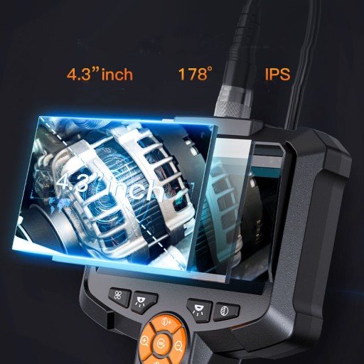 Kamera INSPEKCYJNA WARSZTATOWA ENDOSKOP 5M FULL HD LCD IPS do RUR SILNIKA