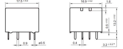 [1шт] Реле HFKD =V23084-C2001-A403(-A303)