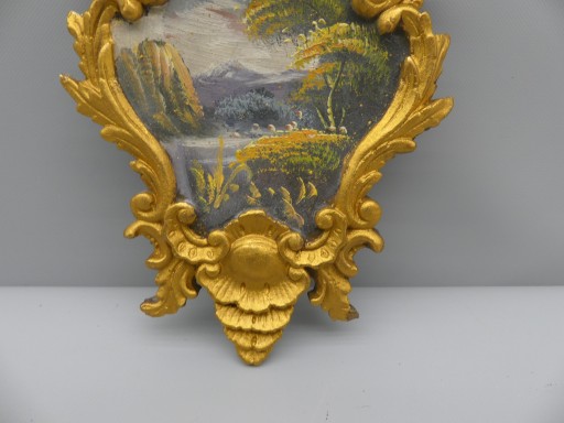 КАРТИНА ЗОЛОТАЯ РАМА 23 x 16 см