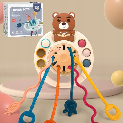 Сенсорная игрушка Монтессори для прорезывания зубов