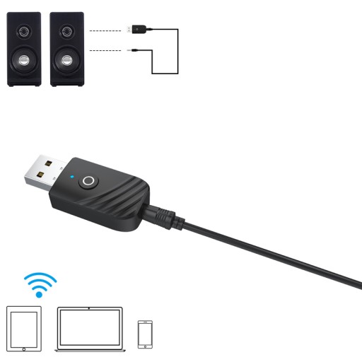 AUX-АДАПТЕР BLUETOOTH 5.0, USB-ПЕРЕДАТЧИК, ПРИЕМНИК