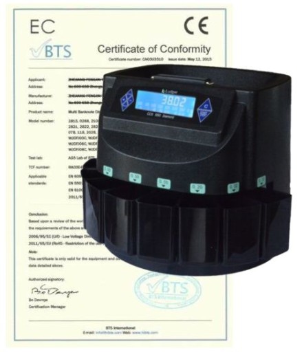 СЧЕТНАЯ МАШИНА-СОРТИРОВКА для монет Ludger CCS 950
