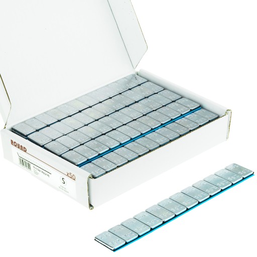 Грузики на алюминиевые диски 12 x 5г SUPER SLIM оцинкованные 400 шт.