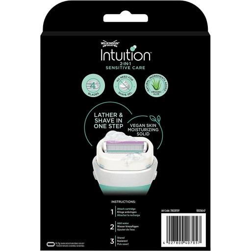 WILKINSON Intuition Sensitive Care Набор 6x вставок + ручка