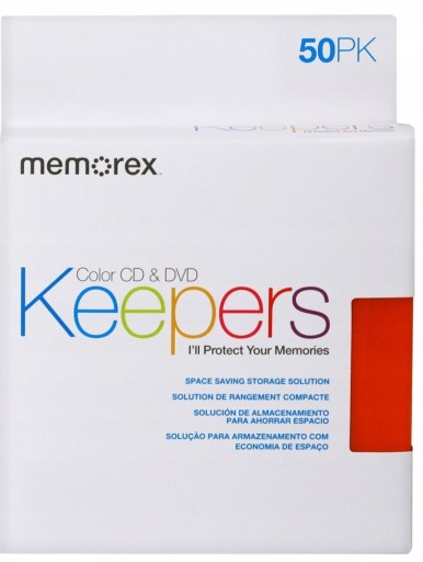 Конверты MEMOREX Colorful STRONG для CD/DVD 50 шт.