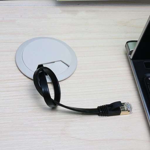 КАБЕЛЬ ETHERNET, СЕТЕВОЙ КАБЕЛЬ, LAN-ПАТЧКОРД, КРУЧЕНЫЙ КАБЕЛЬ SFTP cat7, ПЛОСКИЙ, 1,5 М