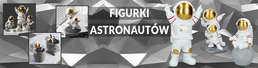 СТАТУЭТКА КОСМОНАВТА ИЗ СМОЛЫ, ДЕКОРАТИВНОЕ ПРОСТРАНСТВО, XL