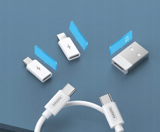 КОМПЛЕКТ КАБЕЛЕЙ ТИП — ТИП C USB 2.0 LITHING 60 Вт 9 в 1
