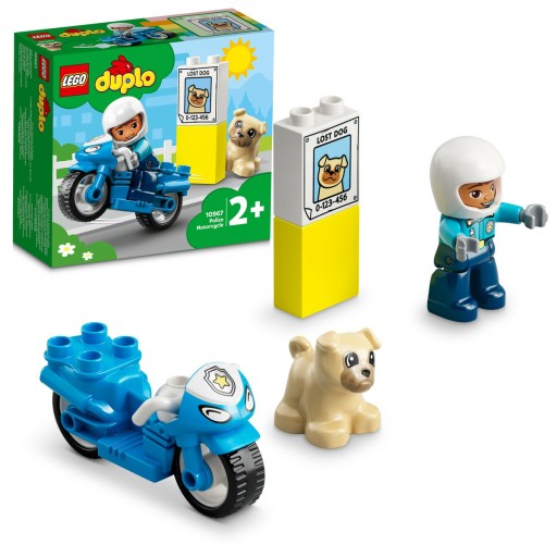 Полицейский мотоцикл LEGO Duplo 10967