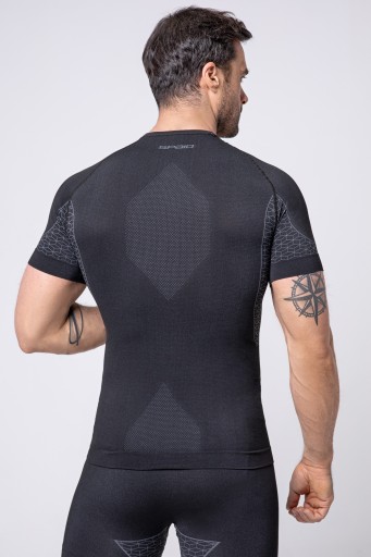 Футболка SPAIO MOTORCYCLE NILIT BREEZE черная XXL