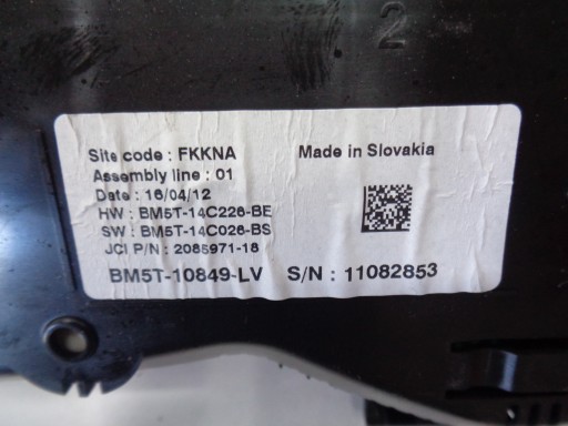 FORD FOCUS MK3 1.6 2.0 TDCI СЧЕТЧИК ЧАСОВ 10-18 лет