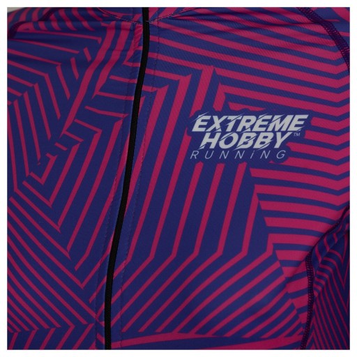 Толстовка женская для бега CALEIDOSCOPE PURPLE XS EXTREME HOBBY