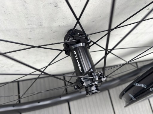 Koła SZOSOWE / gravel carbon PRO-WAY Titanium 38mm Ratchet EXP 36T 1280g