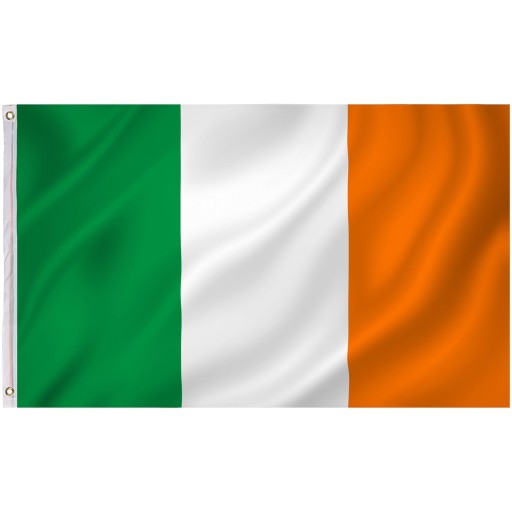FLAGA IRLANDII IRLANDZKA 120x80 CM NA MASZT