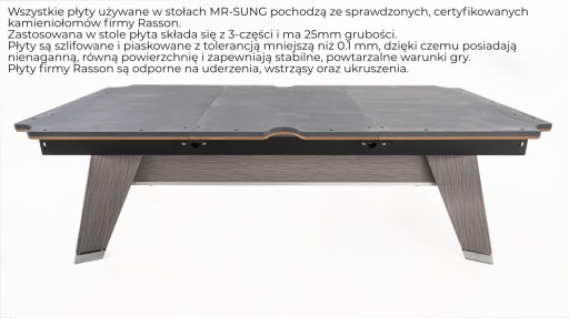 Бильярдный стол MR-SUNG от Rasson ACURRA 8 футов