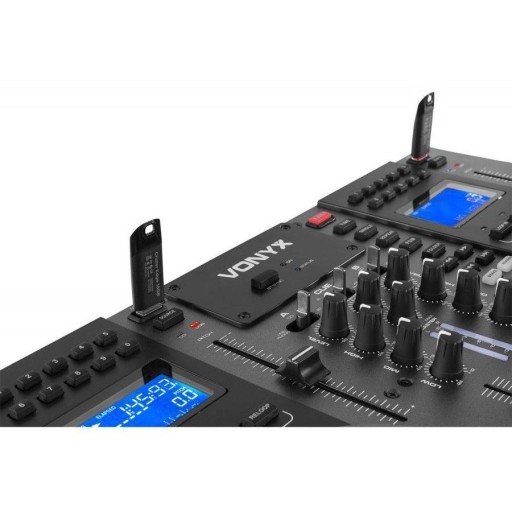 Vonyx CDJ450 двойной CD-плеер MP3 USB BT-микшер
