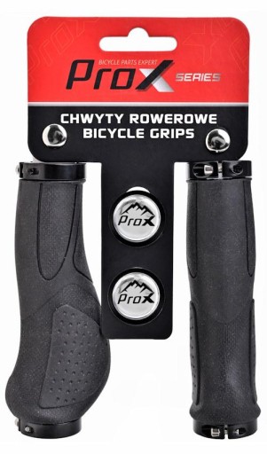 CHWYTY PROX GP-80 CZARNE 130MM ERGO GEL SKRĘCANE