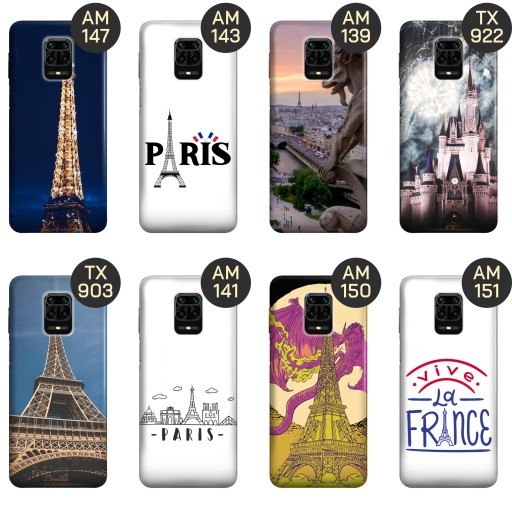 ЧЕХОЛ ДЛЯ XIAOMI REDMI ПРИМЕЧАНИЕ 9 PRO DESIGNS PARIS FRANCE EIFFEL CASE