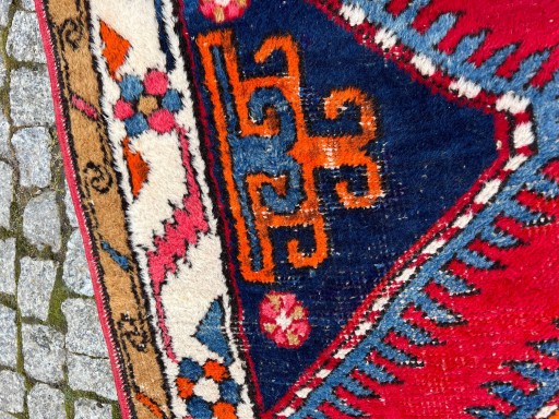100lat IRAN VINTAGE CHODNIK AFSHAR 320x108 gal8tys