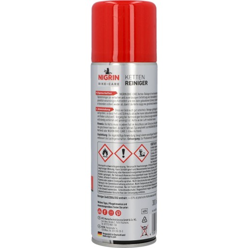 NIGRIN ŚRODEK DO CZYSZCZENIA ŁAŃCUCHA SPRAY 300 ML