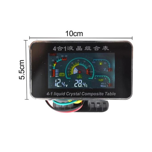 WSKAŹNIK LCD TEMPERATURY CIŚNIENIA OLEJU WOLTOMIER