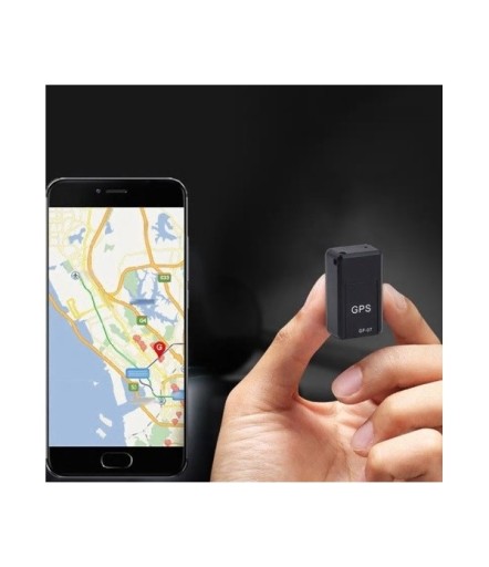Черный GPS-велосипедный локатор