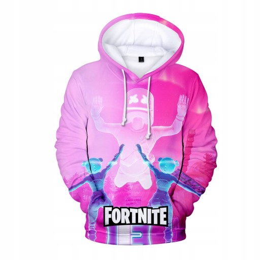 РАЗМЕРЫ ТОЛСТОВКИ FORTNITE 3D DJ MARSHMELLO PEELY
