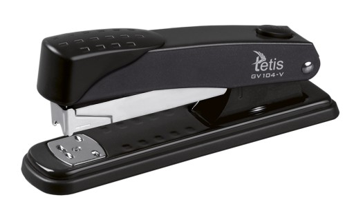 TETIS GV104-N ОФИСНЫЙ СТЕПЛЕР, МЕТАЛЛ, ЧЕРНЫЙ