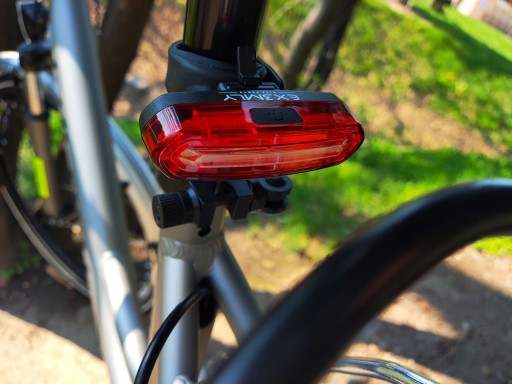 Передний задний фонарь для велосипеда SET передний задний фонарь LED USB EX3MLY сильный