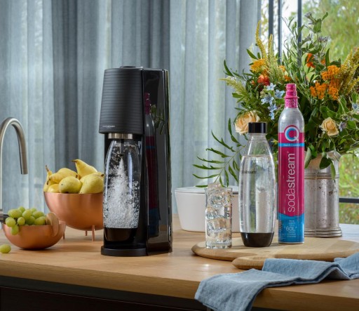 Карбонатор SODASTREAM Terra Black, 1 баллон-картридж на 60л.
